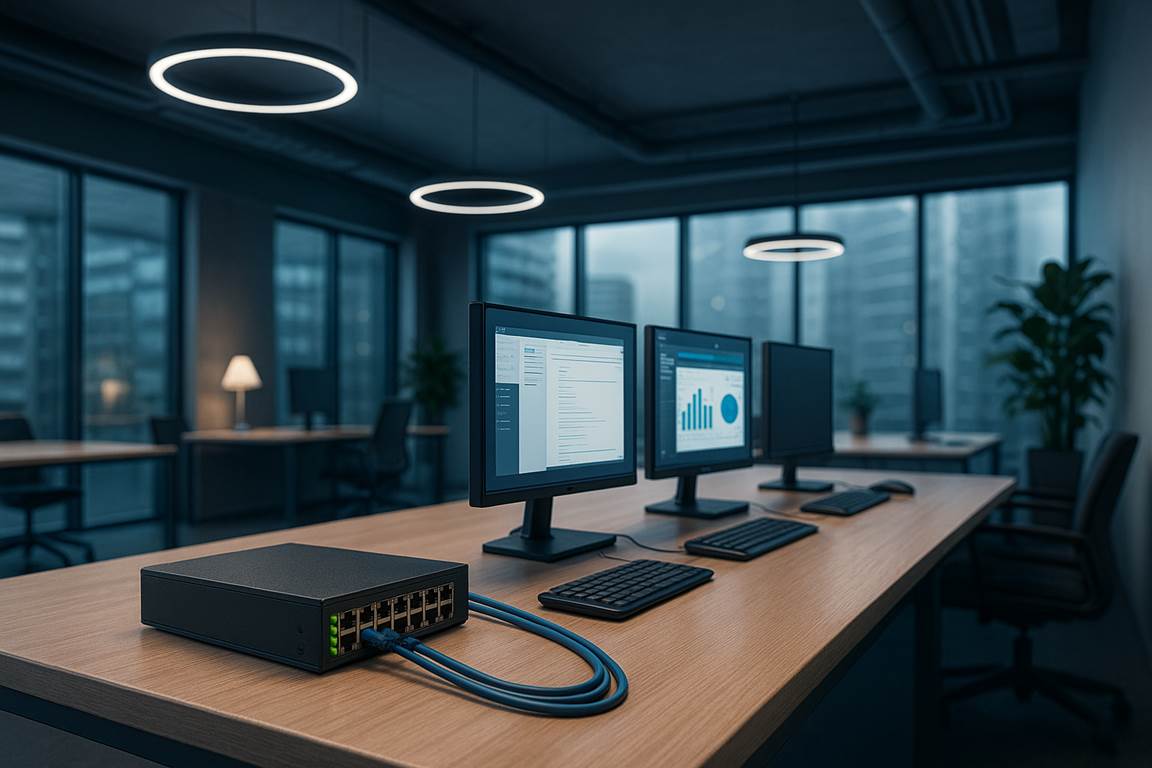 PoE Switch Netzwerk